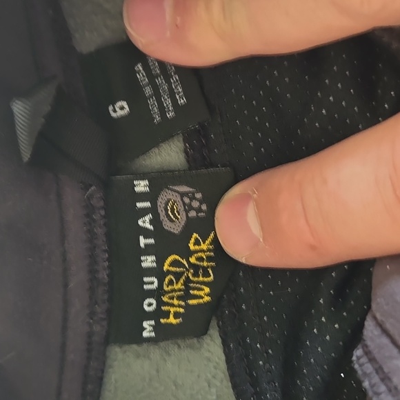 Gray and Black Fleece Mountain Hardware Jacket - Picture 6 of 14